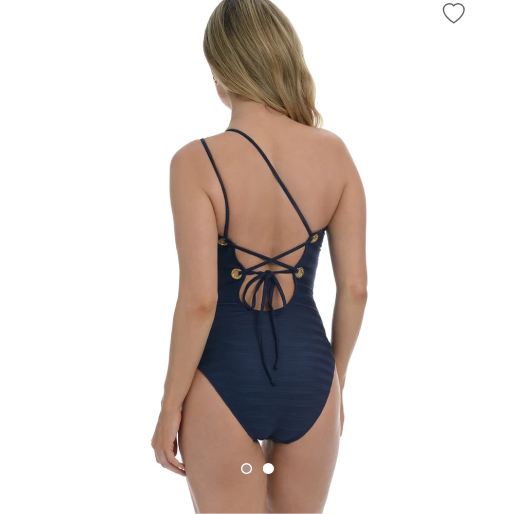 La Blanca Women's One Shoulder One Piece Swimsuit